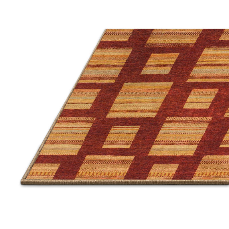 Tapis abstrait moderne 1453, Rectangle 4 pi x 6 pi