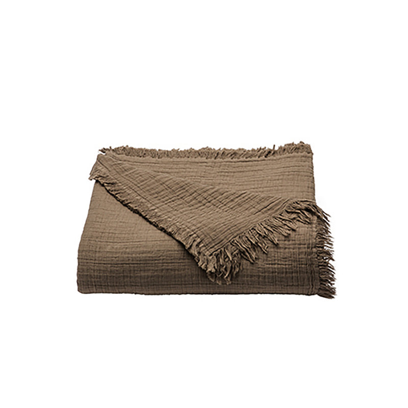 Luiza Blanket, W125 x L180cm, Mocha