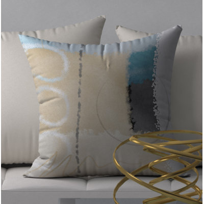 Swell Undoubtedly Square Pillow Cover & Insert