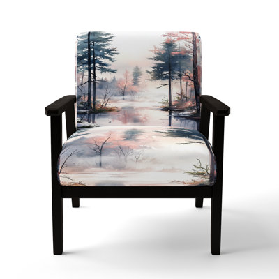 Chaise d'appoint River Forest - Fauteuil Summer Twilight Mist Woodland II
