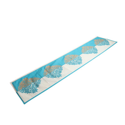 Crelake Damask 100% Cotton Table Runner