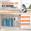 VEVOR White Portable Top Loading Electric Water Dispenser