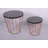 Charlene Solid Wood Top Nesting Tables