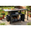 Chariot de barbecue pliable pour l'extérieur-1028851781