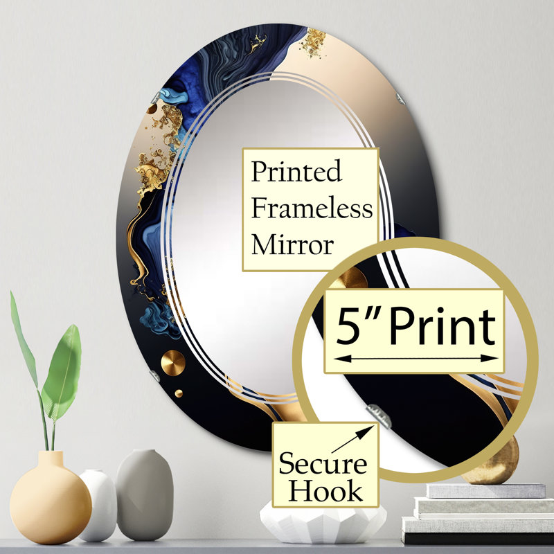 Miroir mural Odilio, 30 po x 20 po