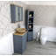 Scotti 515mm Single Bathroom Vanity with Vessel Stone Basin-1028890614