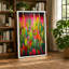 Desert in Bloom Tropical 1 Piece Wrapped Canvas Wall Art-136743953-136743955
