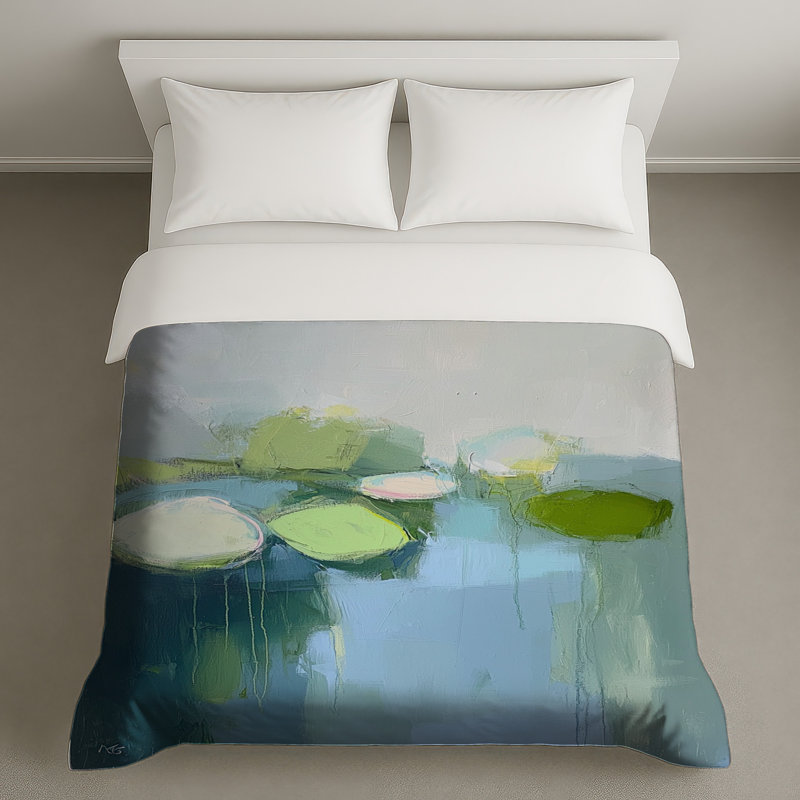 Housse de couette moderne Lily Bedding, Grand lit