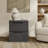 Modern Fluted 2-Drawer Nightstand-1112389845