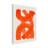 Ejaaz Haniff  Orange Strokes Canvas Art