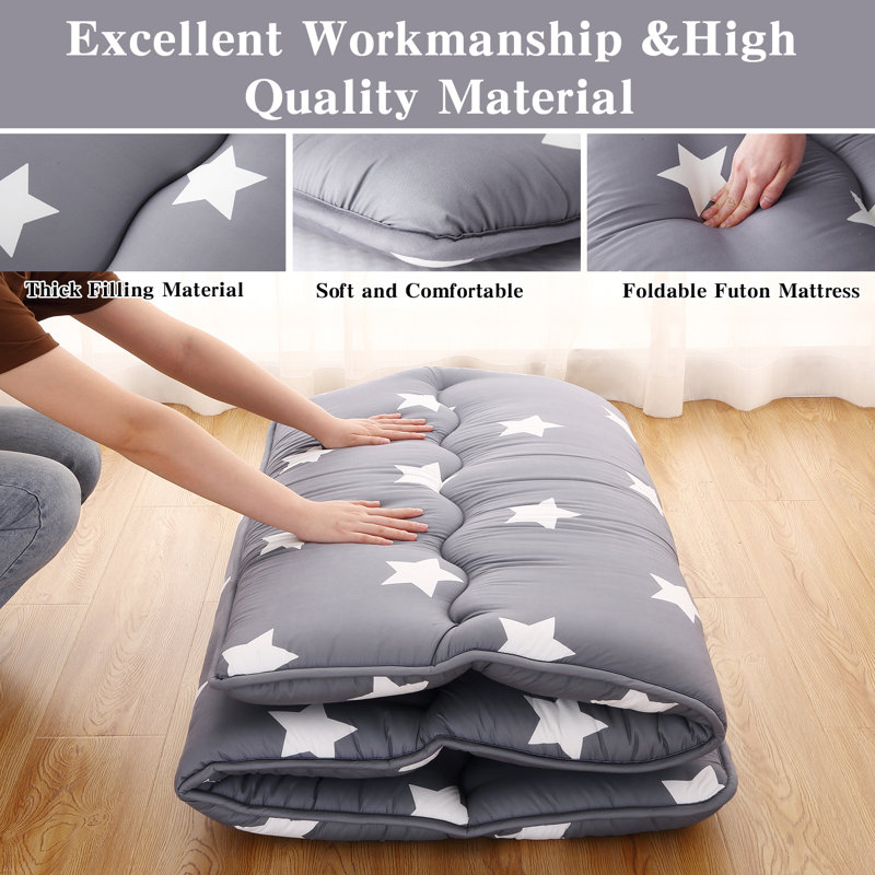 Matelas futon japonais, Lit simple