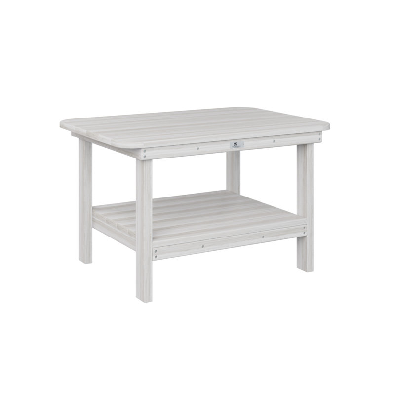 Outdoor Rectangular Coffee Table, Seashell