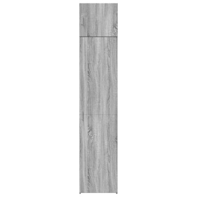 17 Stories Slim Storage Cabinet Engineered Wood
