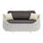 63.4'' Wide Metal Loveseat with Cushions