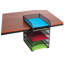 Rangement de bureau suspendu en filet Onyx