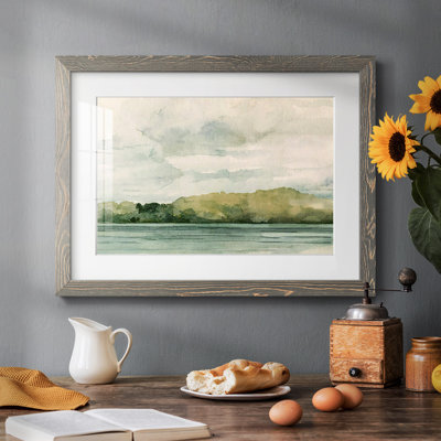 Riverside I, reproduction d'art encadrée