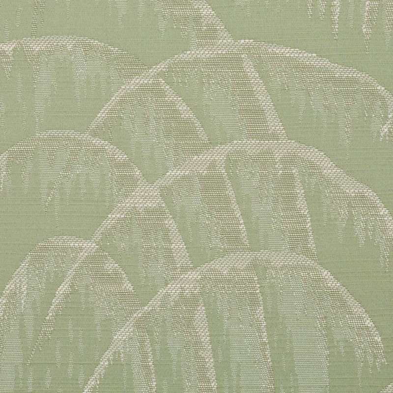 Voussoir Moderne Cotton Blend Fabric, Celedon