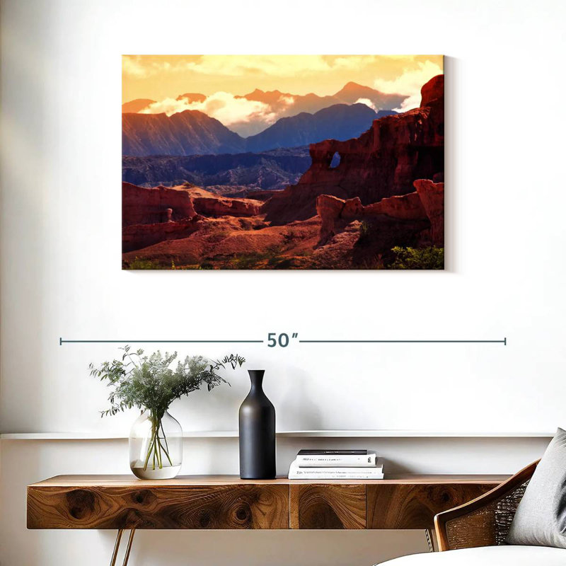 Red Mountain Scene