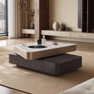 Creative design sense light luxury coffee table