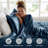 Satin Midnight Blue 100% Satin Luxury Wrinkle Resistant 6-Piece Full Sheet Set-111014611-111014589