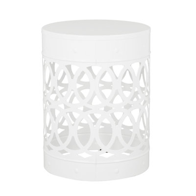 Daston Iron Top End Table