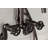 Kingston Brass Fuller Three-Handle 2-Hole Tub Wall Mount Clawfoot Tub Faucet with Hand Shower-87094653