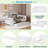 Wooden Daybed With 3 Drawers, Usb Ports And Desk-2129888651-2129888650