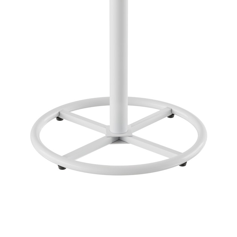 Raghul Round Bar Table with Storage Shelves, 36.2" Bar Height Pub Table with Wine Glass Holder, Small Bistro Table with Metal Base for Kitchen, Dining Room, Breakfast Nook, Apartment, Home Bar