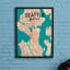 Seattle City Map - No Frame Print-1240747760