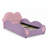 81" Twin Cloud Toddler Bed with Safety Guardrails, PU Leather Upholstered Kids Platform Bed with Storage Pocket, No Box Spring Needed-445225861