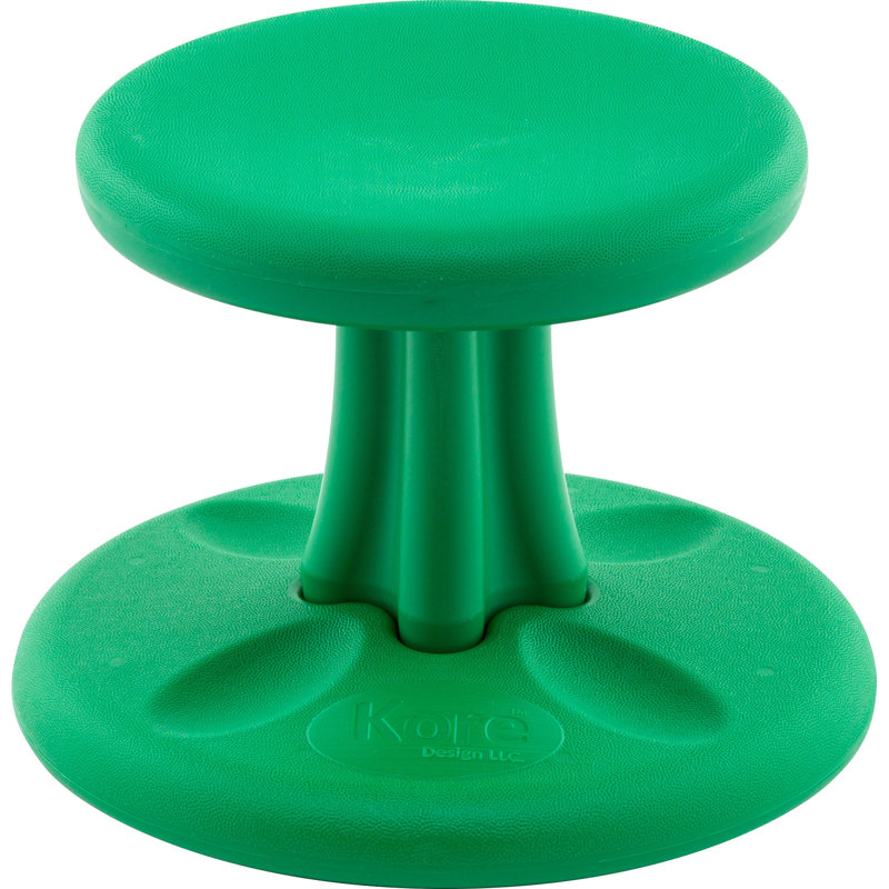 Kore Design™ Kids Wobble Chair 14", Pale Blue, 12" H x 13.5" W x 13.5" D, Gray
