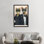 «Vintage Paper Series: Party Cats», impression sur toile