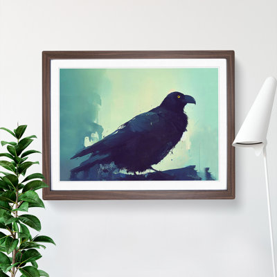 Raven Bird - Single Picture Frame Painting