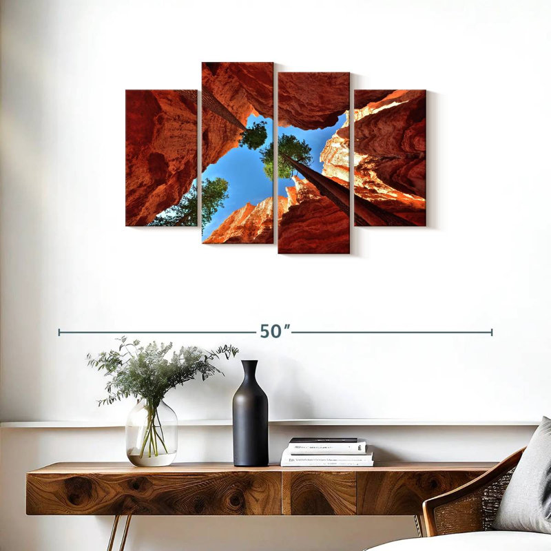 Alvord Bryce Canyon Trees, H 22 po x l 36 po