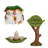 Barajas Wood Animals Fairy Garden