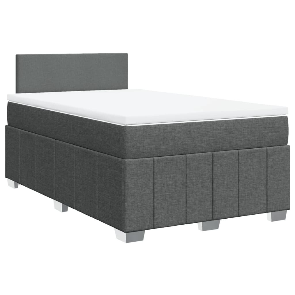 Vidaxl Boxspringbett Mit Matratze Creme 180X200 Cm Stoff