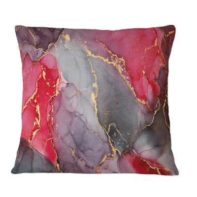 Abstract Throw Pillow