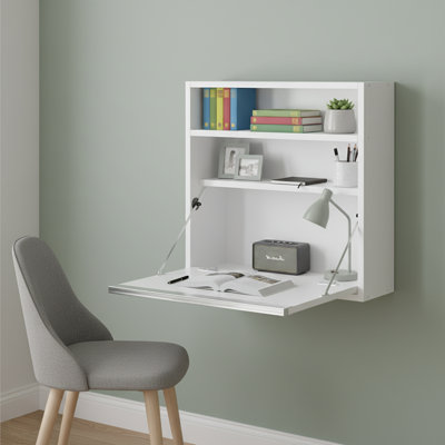 Sahraoui 25'' W Floating Study Desk