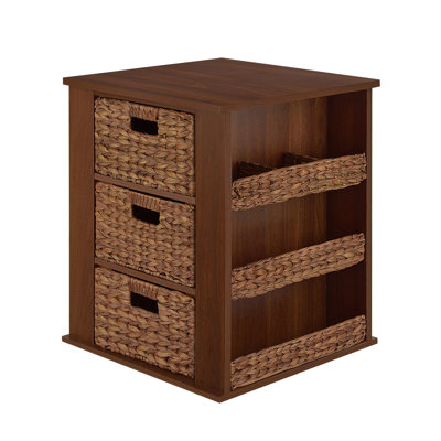 All in One Organizer - Walnut Finish