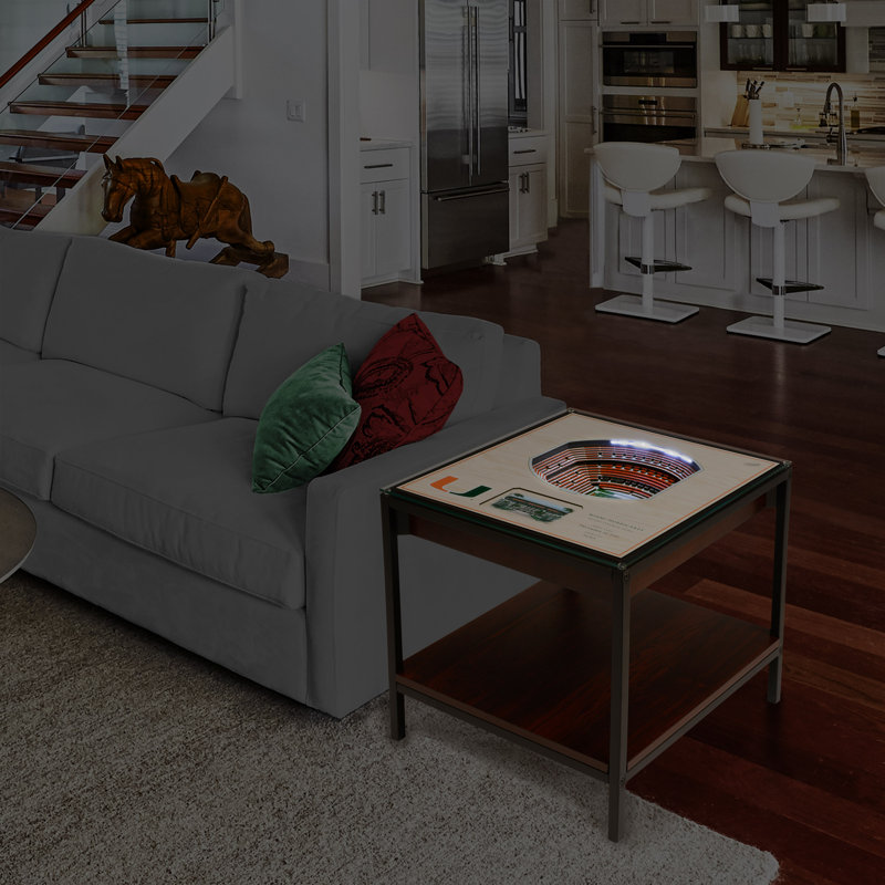 End Table, Miami Hurricanes