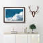 Crisp Clouds - Picture Frame Painting Print-56708498-56708499
