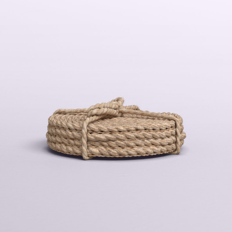 Sous-verre en jute