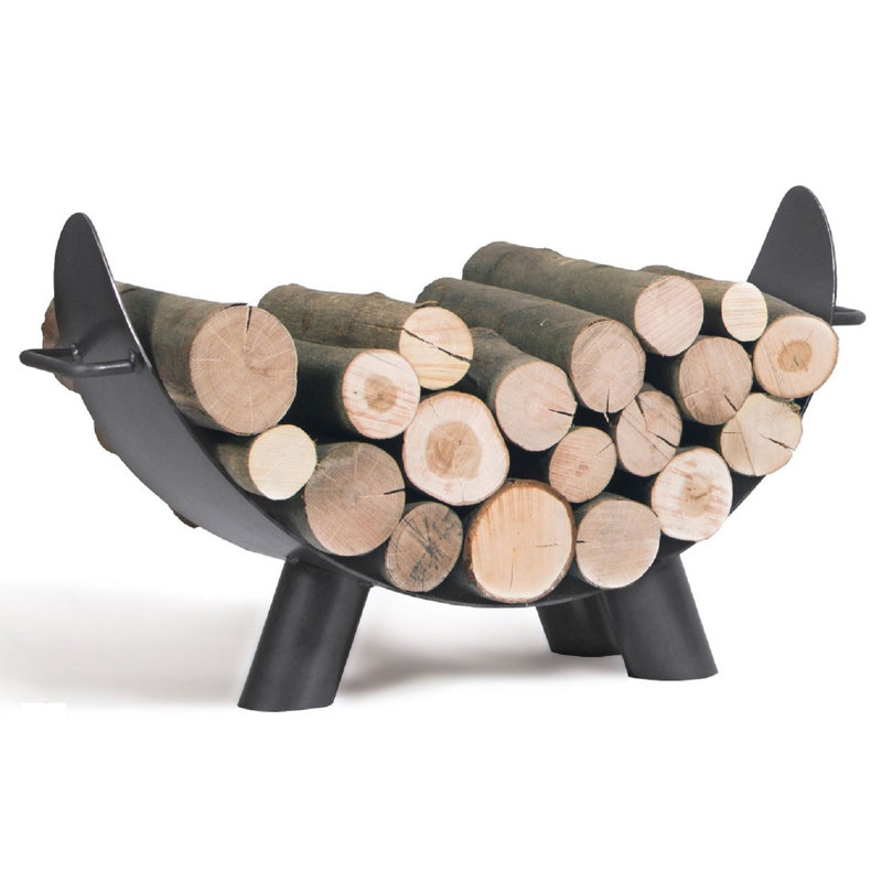 Winon 43cm W Steel Log Rack