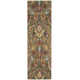 Tansy Handmade Wool Green / Multi Rug