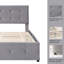 Yvoire Upholstered Platform Bed-69276526-69276527