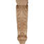 Corbeau moyen en bois d'acanthe, l 5 po x P 5 po x H 10 po (paquet de 4)-73318489-73642329