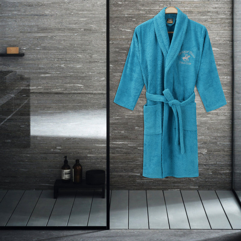 Robe de chambre, TP / P, Turquoise