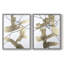 Impression encadrée Gold I Veine - prêt à accrocher - aucun clou requis - aucun clou requis-108019387-108019396