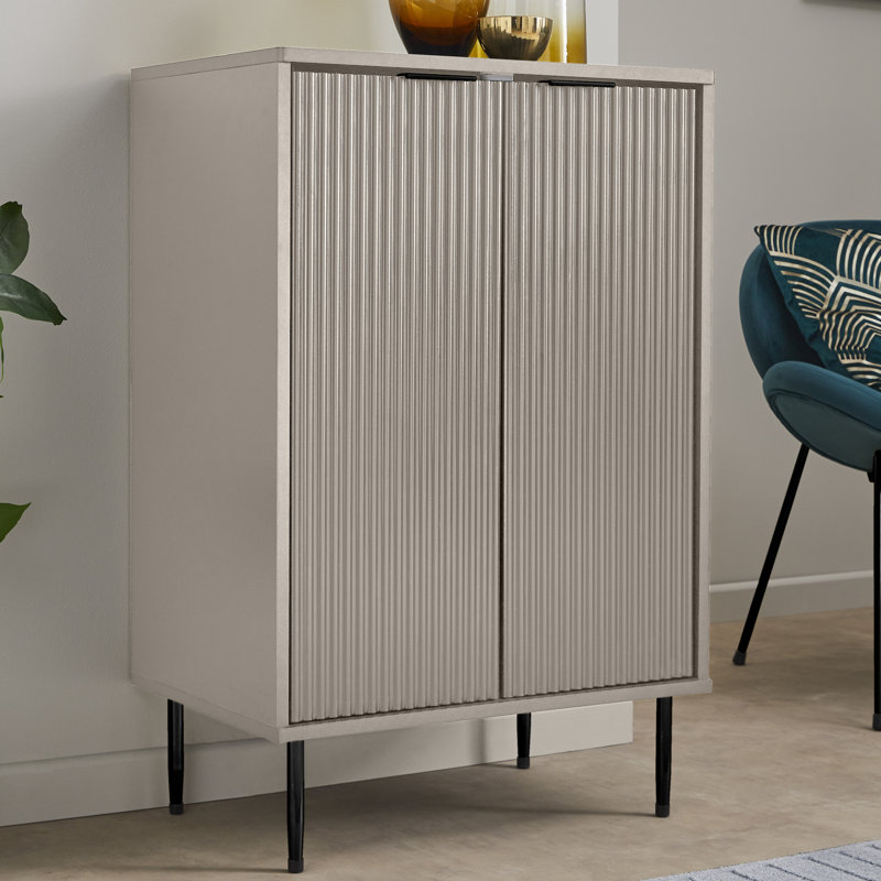 Karlos Shoe Storage Cabinet, White