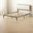 Platform Bed Frame With Wooden Slats,Bed Frame With Headboard